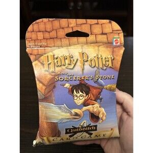 Vintage Harry Potter and the Sorcerer's Stone Quidditch Card Game Mattel 2000